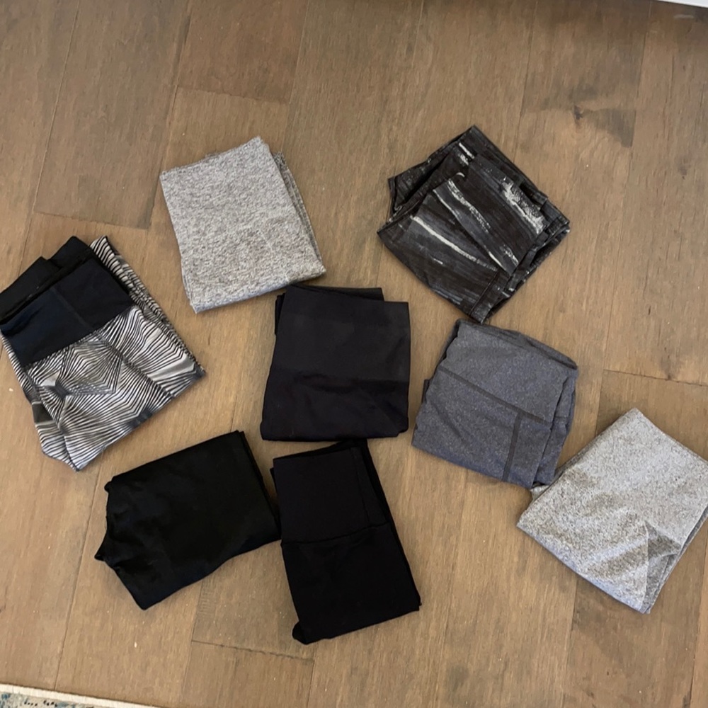 Grey and Black legging lot xs/s